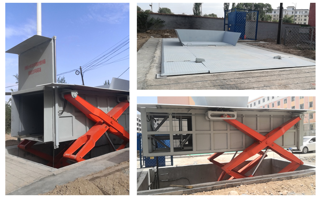 水平地埋式壓縮垃圾站