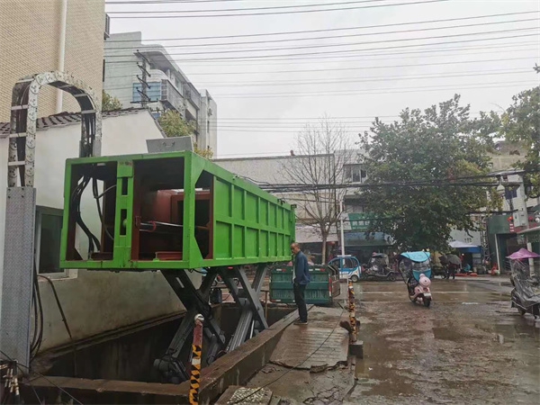 8立方地埋式壓縮垃圾站