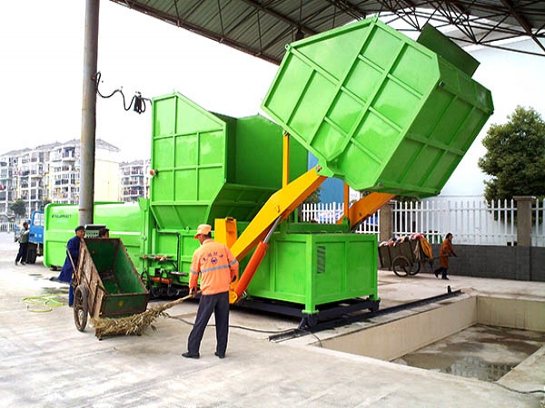 分體預(yù)壓式垃圾中轉(zhuǎn)站