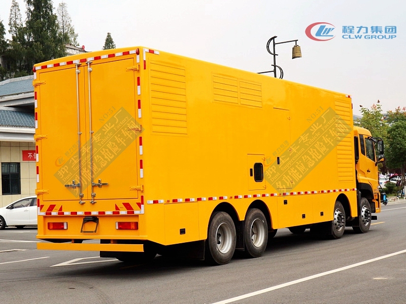 【600-1000kW】東風天龍前四后八電源車